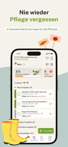 Скриншот 3 — Gardify: Garten & Pflegeplan
