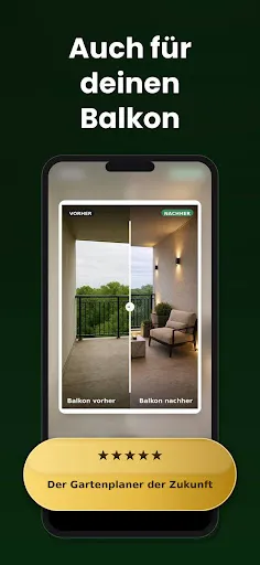 Скриншот 2 — Gardly - Garten Design KI