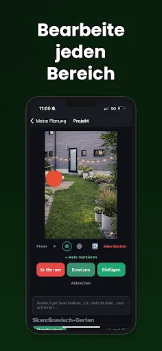 Скриншот 7 — Gardly - Garten Design KI