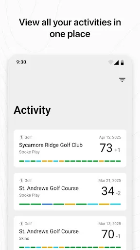 Скриншот 1 — Garmin Golf