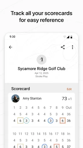Скриншот 2 — Garmin Golf