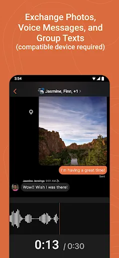 Скриншот 2 — Garmin Messenger™