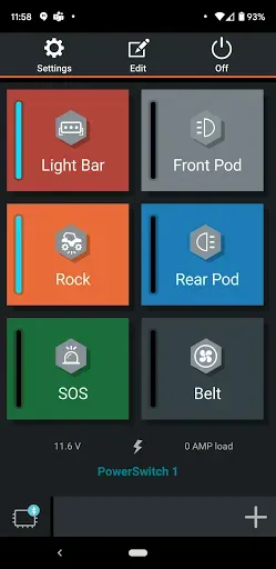 Скриншот 1 — Garmin PowerSwitch™