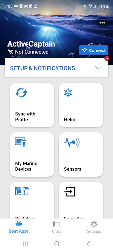 Скриншот 1 — Garmin ActiveCaptain®