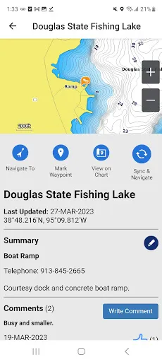 Скриншот 4 — Garmin ActiveCaptain®