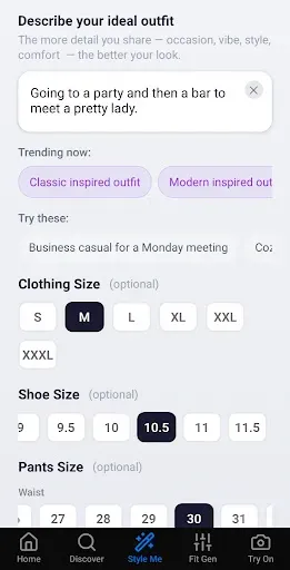 Скриншот 4 — Garmnt: Personal Stylist