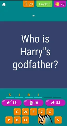Скриншот 2 — Harry Potter Quiz