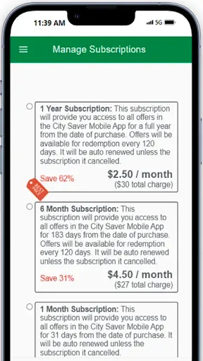 Скриншот 5 — City Saver Mobile Plus +