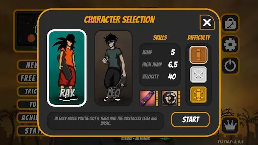 Скриншот 2 — The Skater - skateboard game