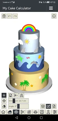 Скриншот 2 — My Cake Calculator