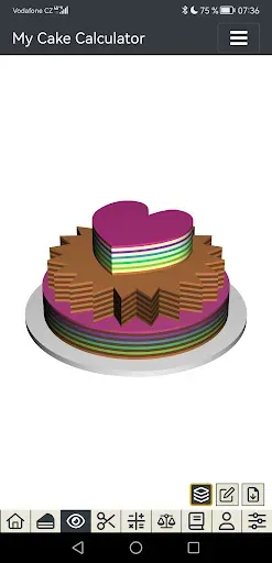 Скриншот 4 — My Cake Calculator