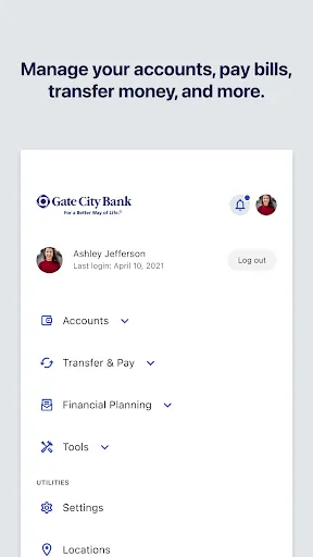 Скриншот 4 — Gate City Bank Mobile