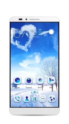 Скриншот 3 — GO Launcher S – 3D Theme, Wall
