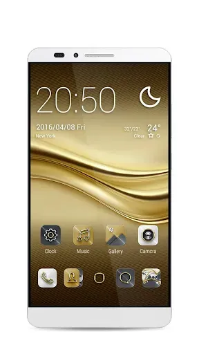 Скриншот 4 — GO Launcher S – 3D Theme, Wall