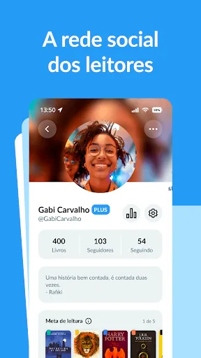 Скриншот 1 — Skoob - Para quem ama livros!