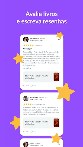 Скриншот 3 — Skoob - Para quem ama livros!