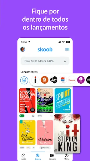 Скриншот 7 — Skoob - Para quem ama livros!