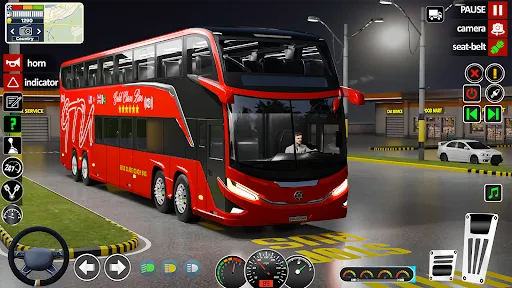 Скриншот 1 — Coach Bus Game 3D Bus Driver