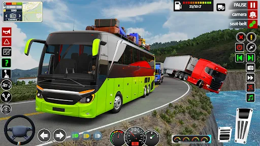 Скриншот 2 — Coach Bus Game 3D Bus Driver