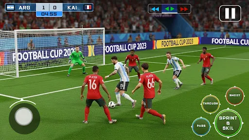 Скриншот 1 — Soccer Clash 3D: Football Game
