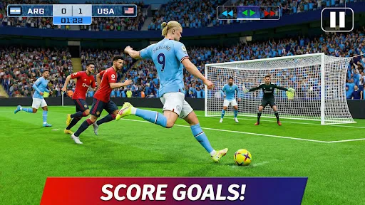 Скриншот 2 — Soccer Clash 3D: Football Game