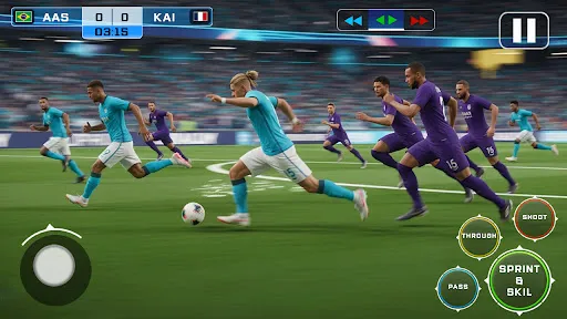 Скриншот 3 — Soccer Clash 3D: Football Game
