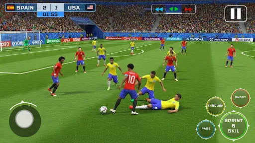 Скриншот 4 — Soccer Clash 3D: Football Game