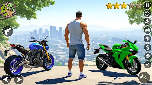 Скриншот 1 — Miami Gangster - City Crime 3D