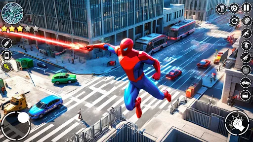 Скриншот 4 — Spider Rope Hero Rescue Man