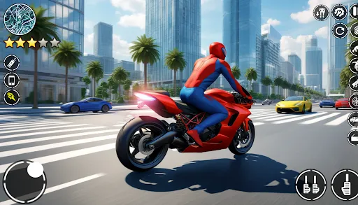 Скриншот 8 — Spider Rope Hero Rescue Man