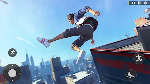 Скриншот 2 — Rooftop Runner: Parkour Games