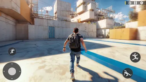 Скриншот 5 — Rooftop Runner: Parkour Games