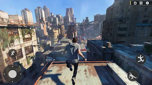 Скриншот 8 — Rooftop Runner: Parkour Games