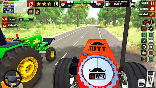 Скриншот 1 — Tractor Farming Game 2025