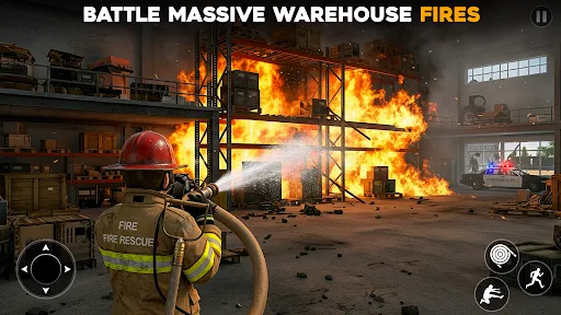 Скриншот 2 — Fire Truck Rescue Sim 3D Games