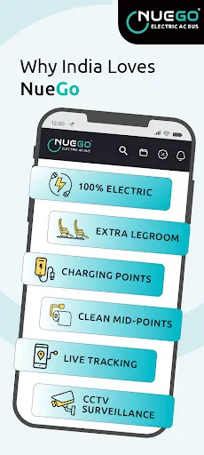 Скриншот 5 — NueGo Bus Ticket Booking App
