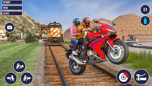 Скриншот 2 — Bike Stunt: Bike Racing Games