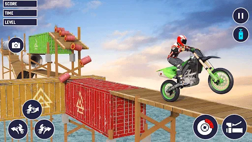 Скриншот 5 — Bike Stunt: Bike Racing Games