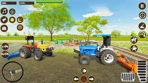 Скриншот 7 — Offroad Tractor Driving Games
