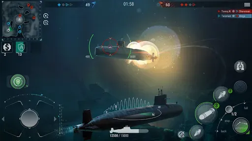 Скриншот 2 — WORLD of SUBMARINES: ПвП шутер