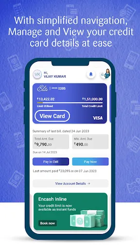 Скриншот 3 — SBI Card: Manage Credit Card