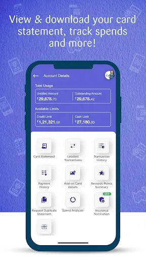 Скриншот 4 — SBI Card: Manage Credit Card