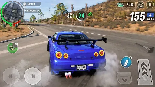 Скриншот 2 — Extreme Car Racing Drift Games