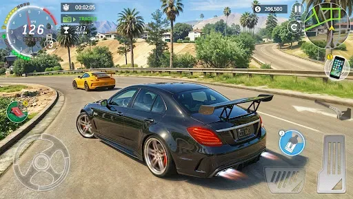 Скриншот 1 — US Car Drifting & Racing Games