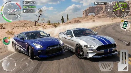 Скриншот 3 — US Car Drifting & Racing Games
