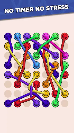 Скриншот 1 — Twisted Ropes: Untangle 3D