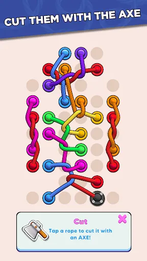 Скриншот 4 — Twisted Ropes: Untangle 3D