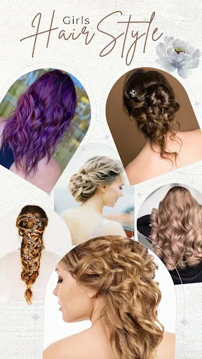 Скриншот 1 — Girls Hairstyle Step By Step