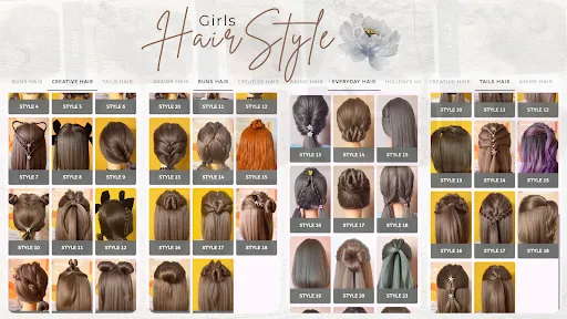 Скриншот 8 — Girls Hairstyle Step By Step
