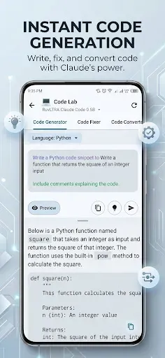 Скриншот 3 — Local AI: Offline Chat & Image
